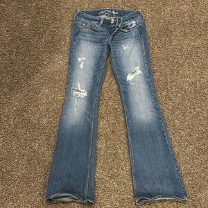 American Eagle bootcut jeans. Like new!